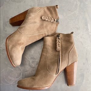 Joie Tan Booties